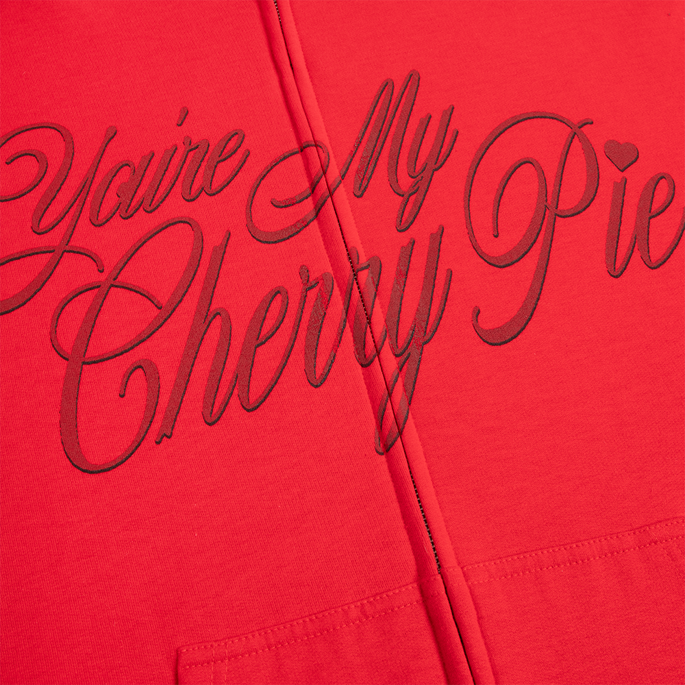 You're My Cherry Pie Zip Hoodie