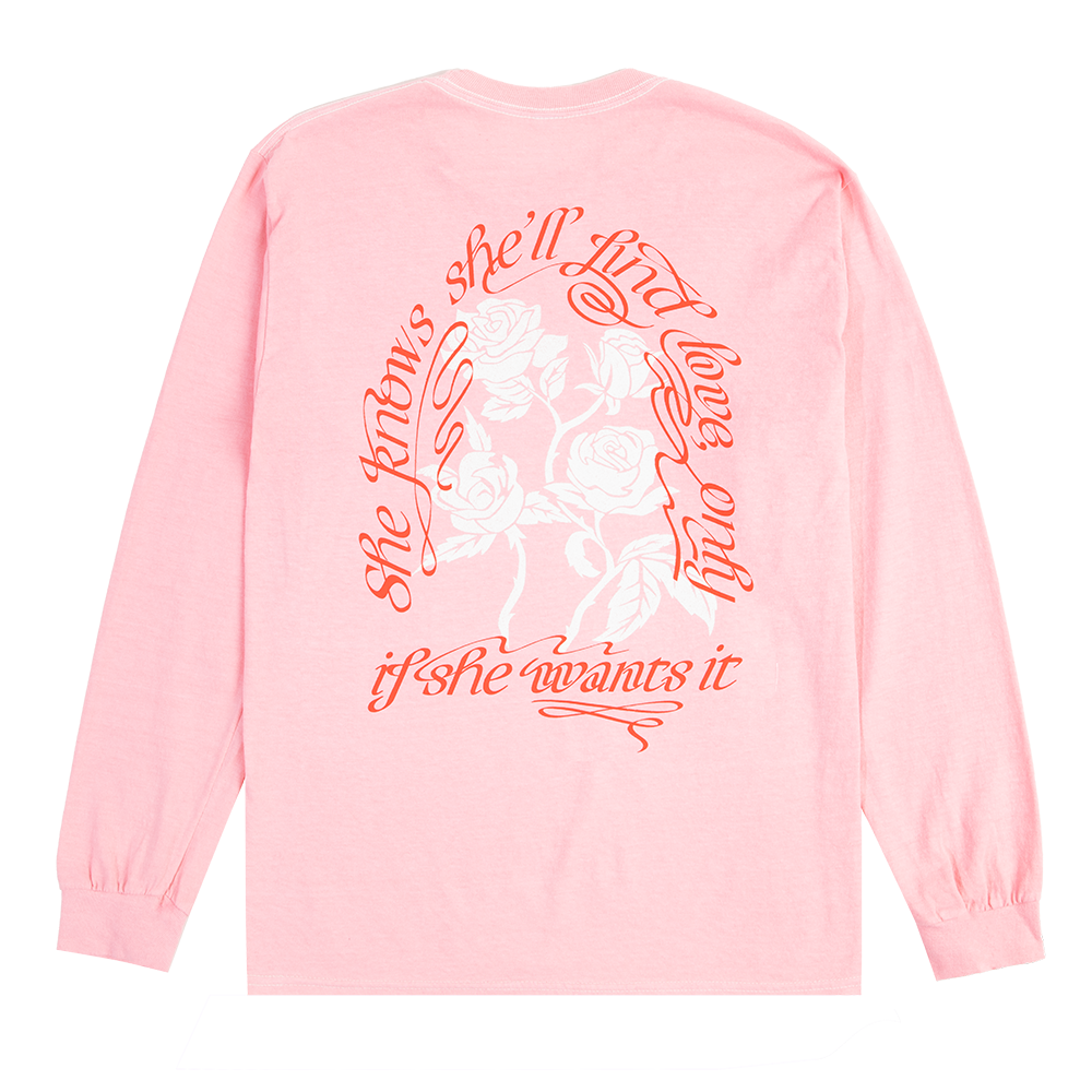 SHE'LL FIND LOVE LONG SLEEVE T-SHIRT - Selena Gomez Official Shop