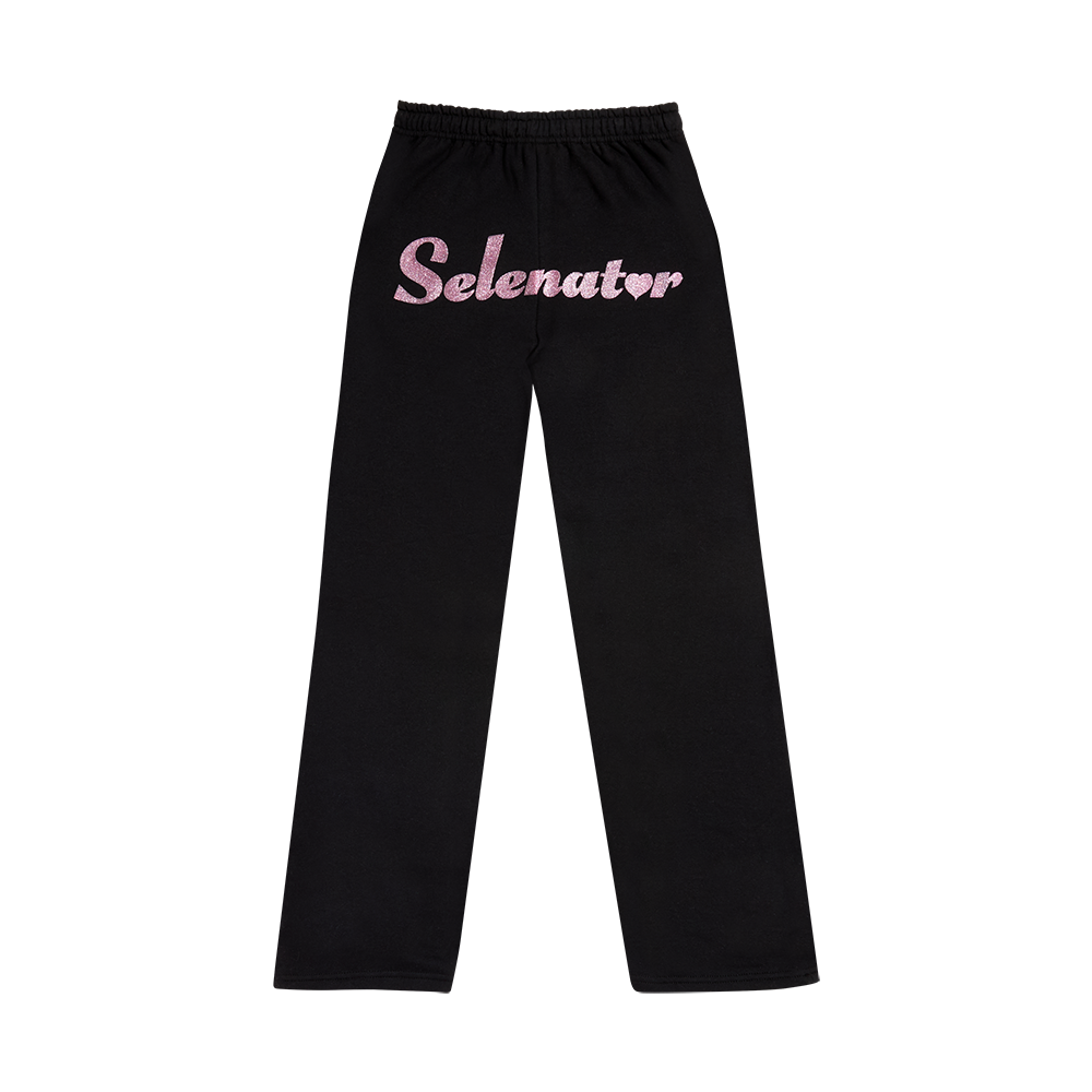 Selenator Script Pink Glitter Lounge Pants