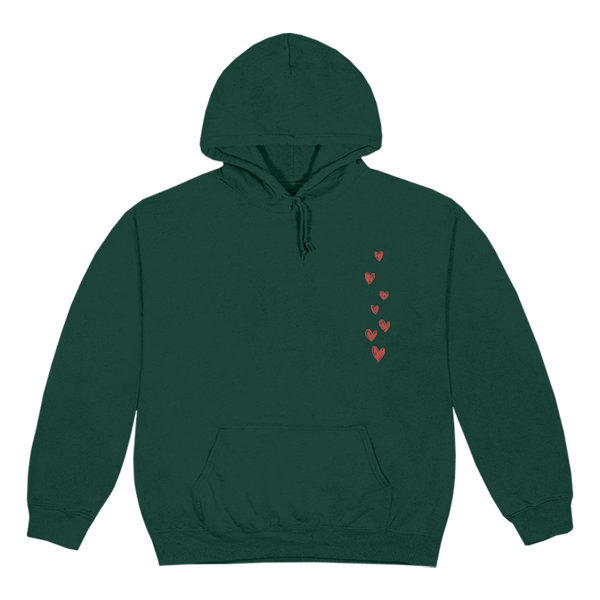 Green antisocial butterfly store hoodie