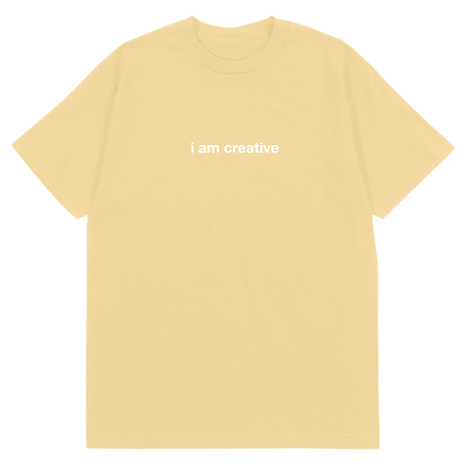 I am Creative T-Shirt Yellow