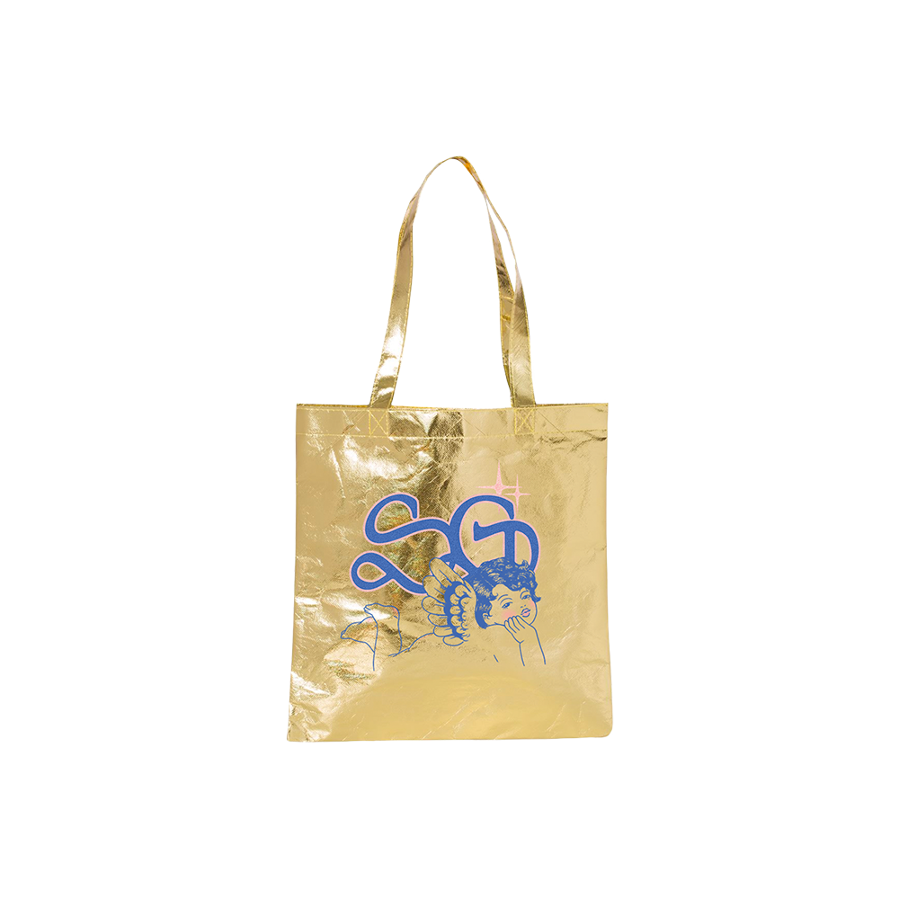 ANGEL METALLIC TOTE