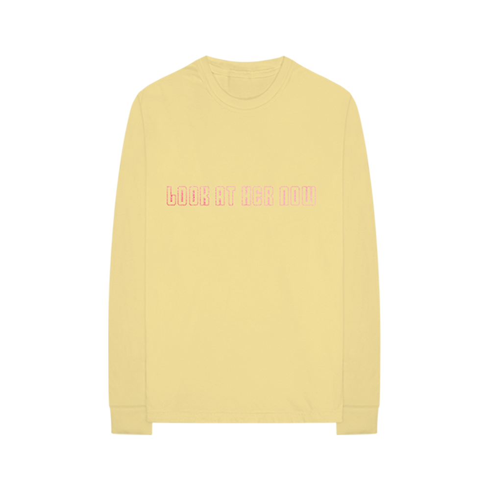 Look At Her Now Yellow Long Sleeve