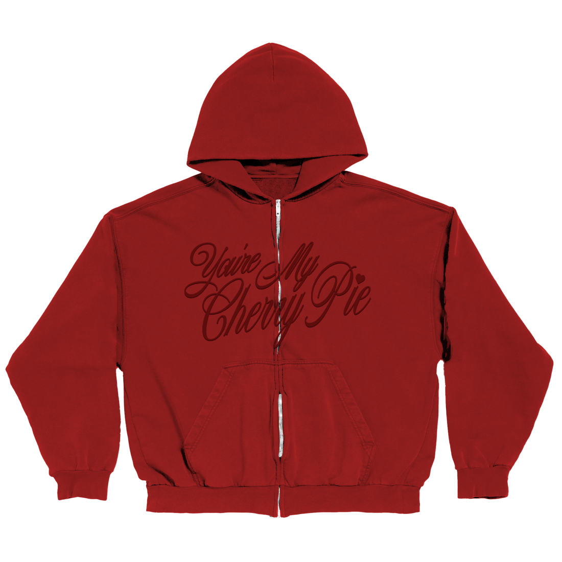 You're My Cherry Pie Zip Hoodie