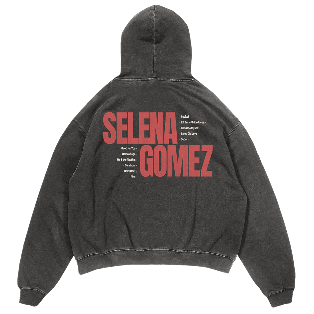 Revival Washed Photo Hoodie Back
