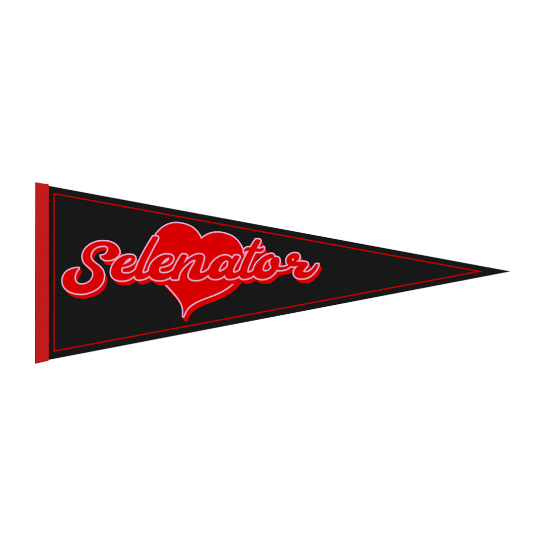 Selenator Heart Pennant Flag