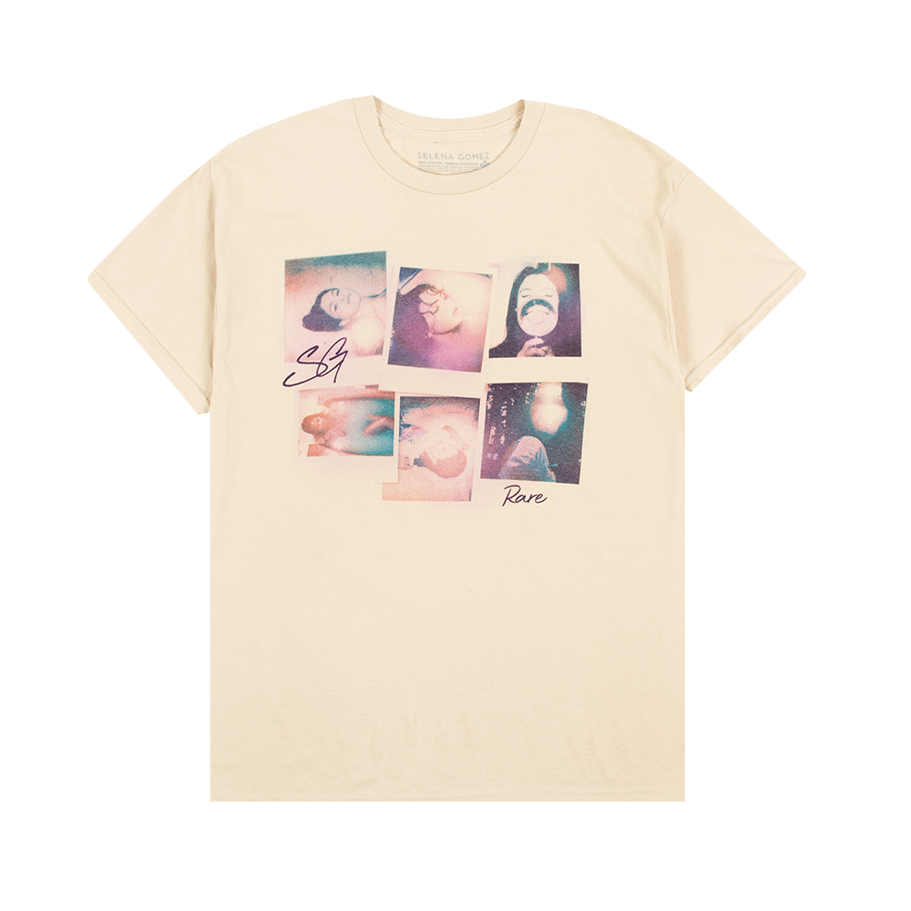 Rare Polaroid Tee in Sand