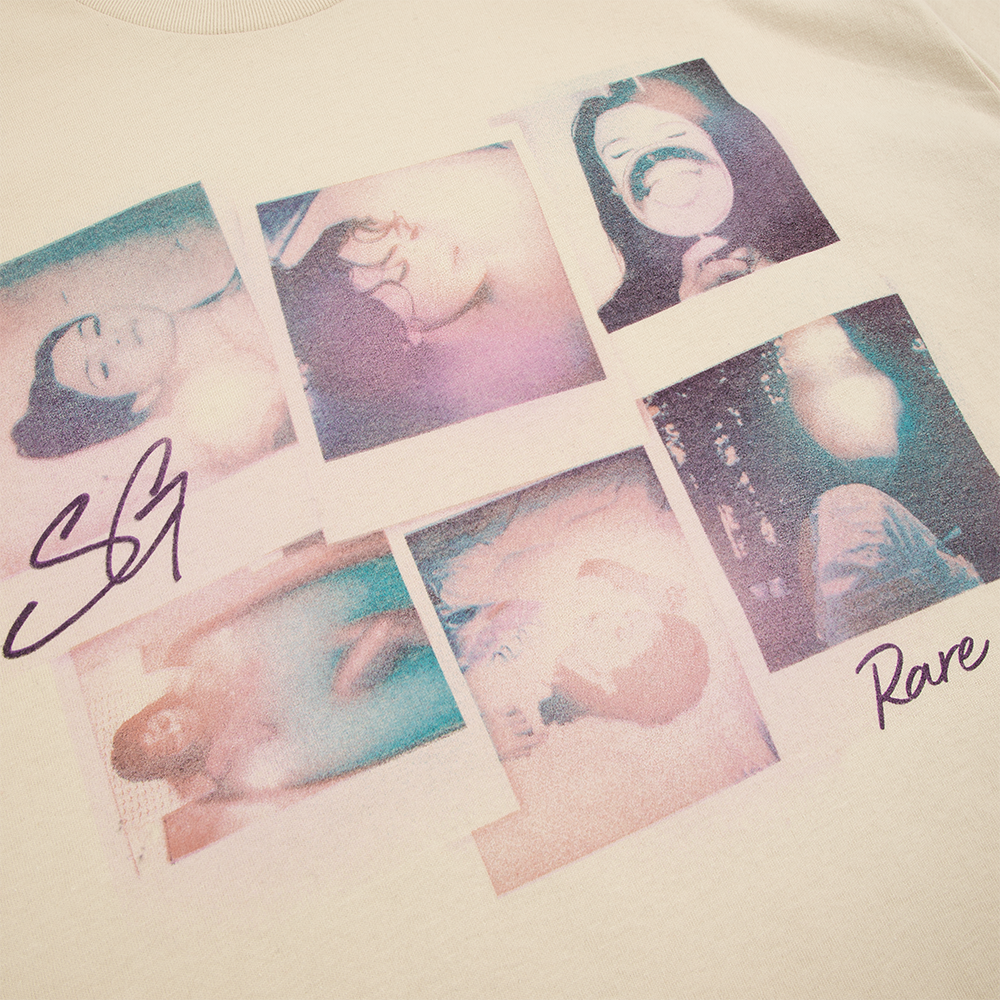 Rare Polaroid Tee in Sand