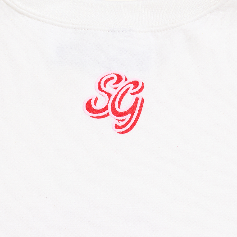 Selenator White Heart Crewneck