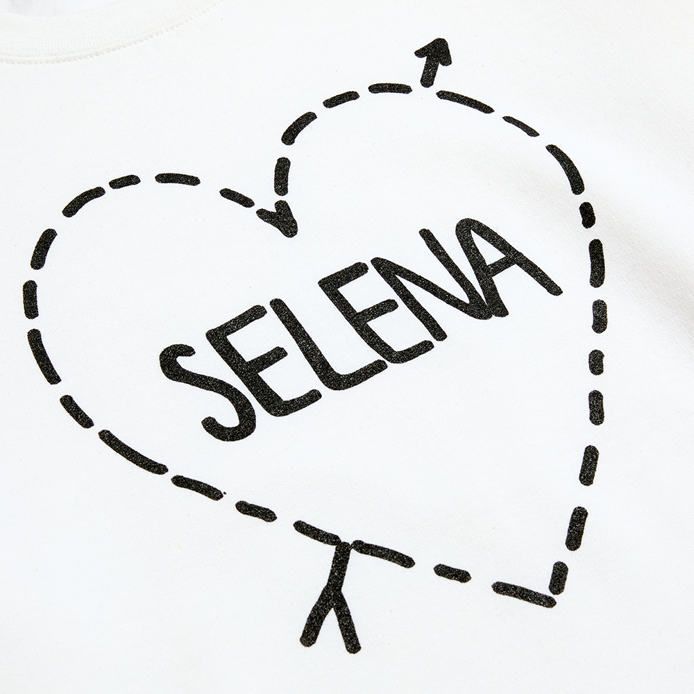 Pierced Heart Selena Crewneck
