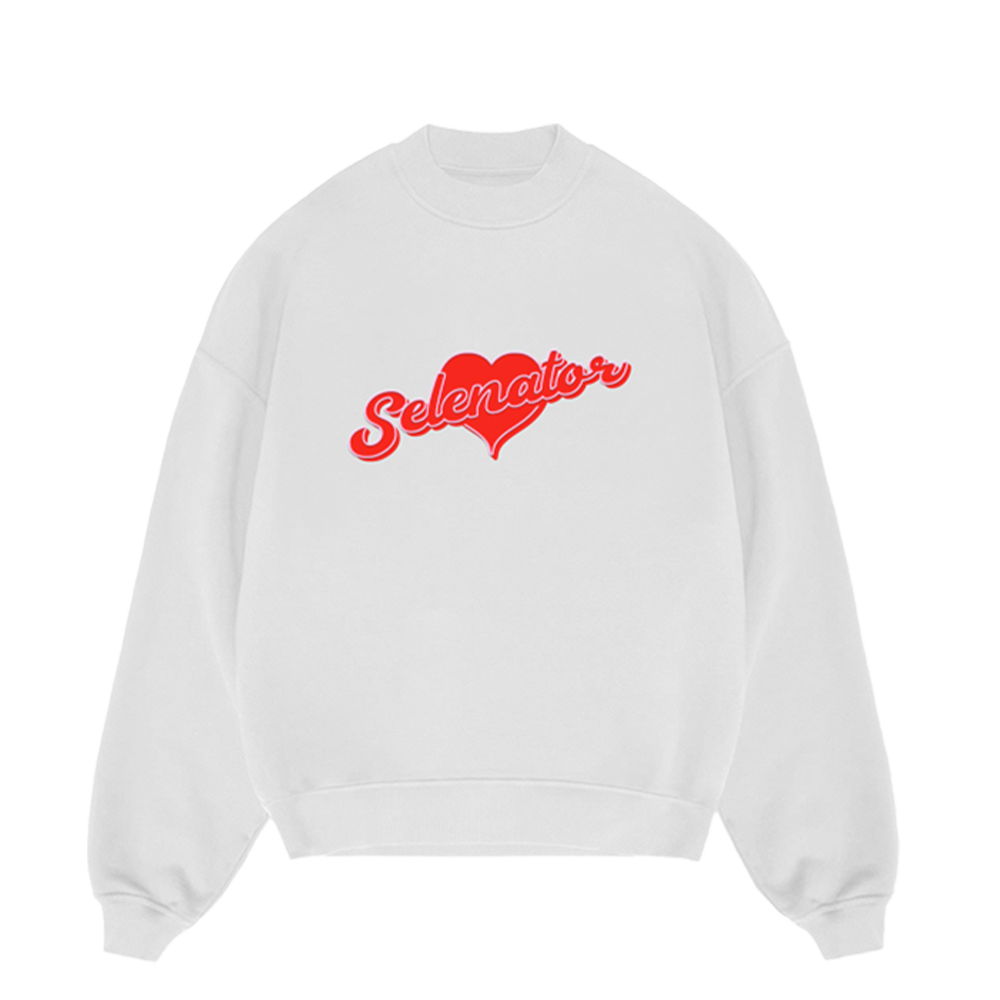 Selenator White Heart Crewneck