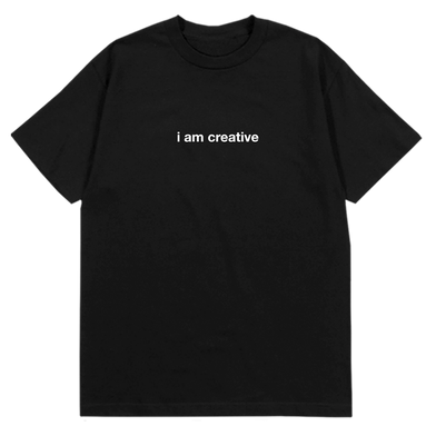 I am Creative T-Shirt Black