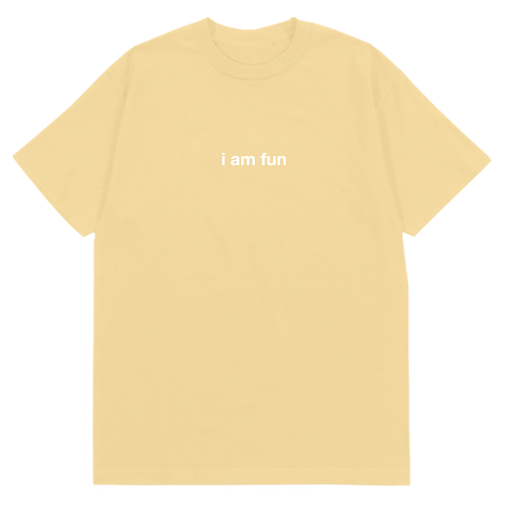 I am Fun T-Shirt Yellow