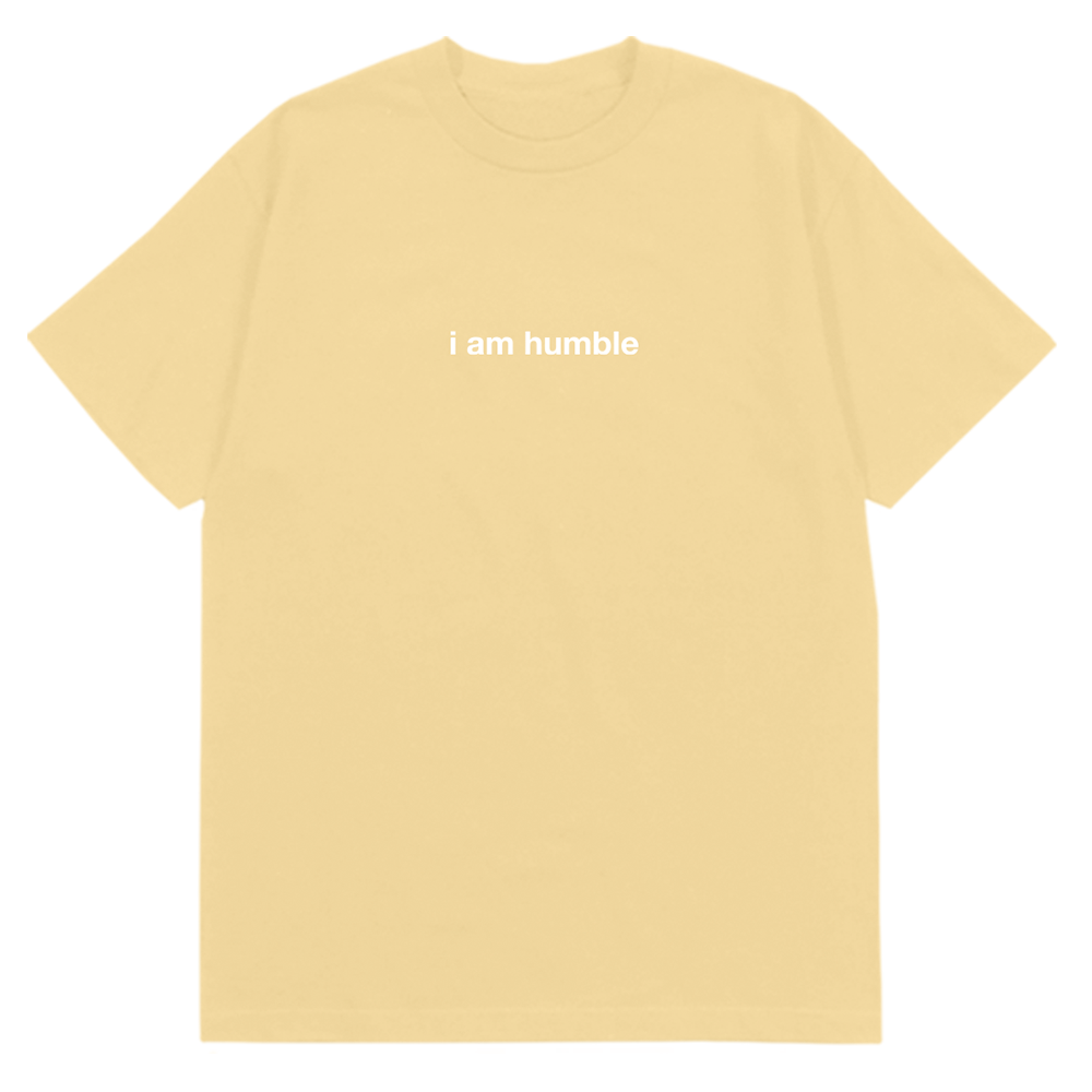 I am Humble T-Shirt Yellow